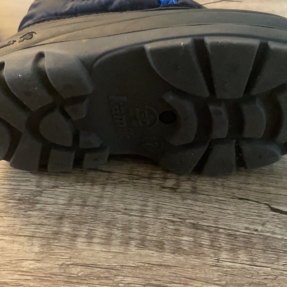 Kamik snowbug size 7 toddler lined winter boots - Picture 2 of 4